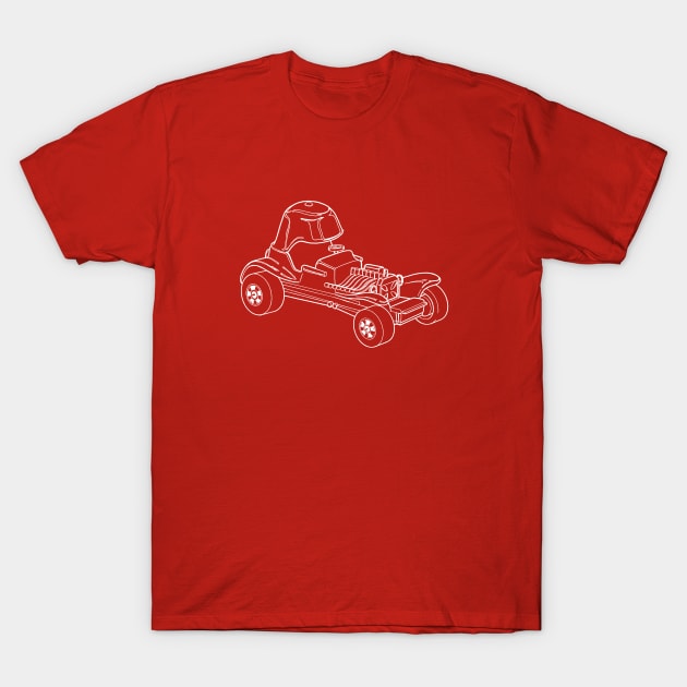 Hot Wheel Red Baron T-Shirt by Wyld Bore Creative